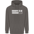 Grandpa to Be Newborn Baby Grandparent Mens 80% Cotton Hoodie Charcoal