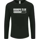 Grandpa to Be Newborn Baby Grandparent Mens Long Sleeve T-Shirt Black