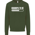 Grandpa to Be Newborn Baby Grandparent Mens Sweatshirt Jumper Forest Green