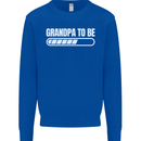 Grandpa to Be Newborn Baby Grandparent Mens Sweatshirt Jumper Royal Blue