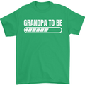 Grandpa to Be Newborn Baby Grandparent Mens T-Shirt Cotton Gildan Irish Green