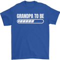 Grandpa to Be Newborn Baby Grandparent Mens T-Shirt Cotton Gildan Royal Blue