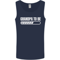 Grandpa to Be Newborn Baby Grandparent Mens Vest Tank Top Navy Blue