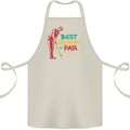 Grandparent's Day Best Grandad By Par Cotton Apron 100% Organic Natural
