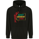 Grandparent's Day Best Grandad By Par Mens 80% Cotton Hoodie Black