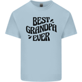 Grandparents Day Best Grandpa Ever Kids T-Shirt Childrens Light Blue