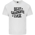 Grandparents Day Best Grandpa Ever Kids T-Shirt Childrens White