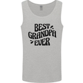 Grandparents Day Best Grandpa Ever Mens Vest Tank Top Sports Grey