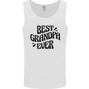 Grandparents Day Best Grandpa Ever Mens Vest Tank Top White