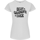 Grandparents Day Best Grandpa Ever Womens Petite Cut T-Shirt White