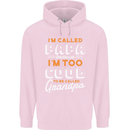 Grandparents Day I'm Called Papa Childrens Kids Hoodie Light Pink
