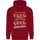 Grandparents Day I'm Called Papa Childrens Kids Hoodie Red