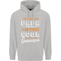 Grandparents Day I'm Called Papa Childrens Kids Hoodie Sports Grey