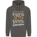 Grandparents Day I'm Called Papa Childrens Kids Hoodie Storm Grey