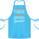 Grandparents Day I'm Called Papa Cotton Apron 100% Organic Turquoise