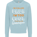 Grandparents Day I'm Called Papa Kids Sweatshirt Jumper Light Blue