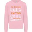 Grandparents Day I'm Called Papa Kids Sweatshirt Jumper Light Pink