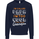 Grandparents Day I'm Called Papa Kids Sweatshirt Jumper Navy Blue