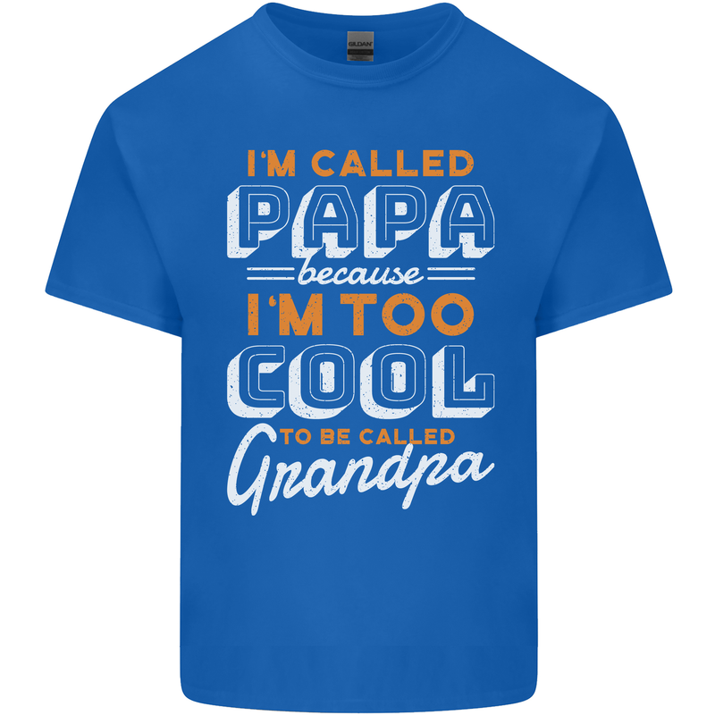 Grandparents Day I'm Called Papa Kids T-Shirt Childrens Royal Blue