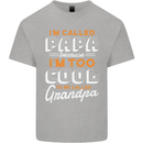 Grandparents Day I'm Called Papa Kids T-Shirt Childrens Sports Grey