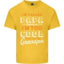 Grandparents Day I'm Called Papa Kids T-Shirt Childrens Yellow