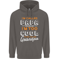 Grandparents Day I'm Called Papa Mens 80% Cotton Hoodie Charcoal