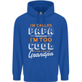 Grandparents Day I'm Called Papa Mens 80% Cotton Hoodie Royal Blue