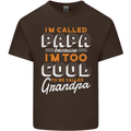 Grandparents Day I'm Called Papa Mens Cotton T-Shirt Tee Top Dark Chocolate