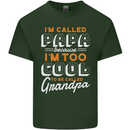 Grandparents Day I'm Called Papa Mens Cotton T-Shirt Tee Top Forest Green