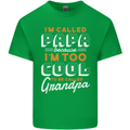 Grandparents Day I'm Called Papa Mens Cotton T-Shirt Tee Top Irish Green
