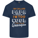 Grandparents Day I'm Called Papa Mens Cotton T-Shirt Tee Top Navy Blue