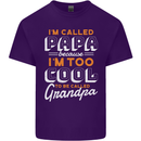 Grandparents Day I'm Called Papa Mens Cotton T-Shirt Tee Top Purple