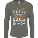 Grandparents Day I'm Called Papa Mens Long Sleeve T-Shirt Charcoal