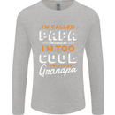 Grandparents Day I'm Called Papa Mens Long Sleeve T-Shirt Sports Grey
