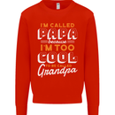 Grandparents Day I'm Called Papa Mens Sweatshirt Jumper Bright Red