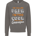 Grandparents Day I'm Called Papa Mens Sweatshirt Jumper Charcoal