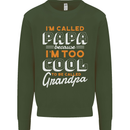 Grandparents Day I'm Called Papa Mens Sweatshirt Jumper Forest Green