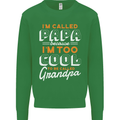Grandparents Day I'm Called Papa Mens Sweatshirt Jumper Irish Green