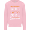 Grandparents Day I'm Called Papa Mens Sweatshirt Jumper Light Pink