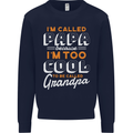 Grandparents Day I'm Called Papa Mens Sweatshirt Jumper Navy Blue