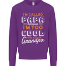 Grandparents Day I'm Called Papa Mens Sweatshirt Jumper Purple