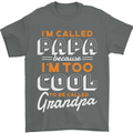 Grandparents Day I'm Called Papa Mens T-Shirt 100% Cotton Charcoal