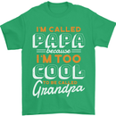 Grandparents Day I'm Called Papa Mens T-Shirt 100% Cotton Irish Green
