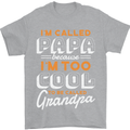 Grandparents Day I'm Called Papa Mens T-Shirt 100% Cotton Sports Grey