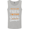 Grandparents Day I'm Called Papa Mens Vest Tank Top Sports Grey