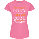 Grandparents Day I'm Called Papa Womens Petite Cut T-Shirt Azalea