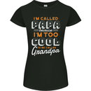 Grandparents Day I'm Called Papa Womens Petite Cut T-Shirt Black