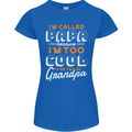 Grandparents Day I'm Called Papa Womens Petite Cut T-Shirt Royal Blue