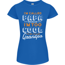 Grandparents Day I'm Called Papa Womens Petite Cut T-Shirt Royal Blue