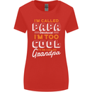 Grandparents Day I'm Called Papa Womens Wider Cut T-Shirt Red